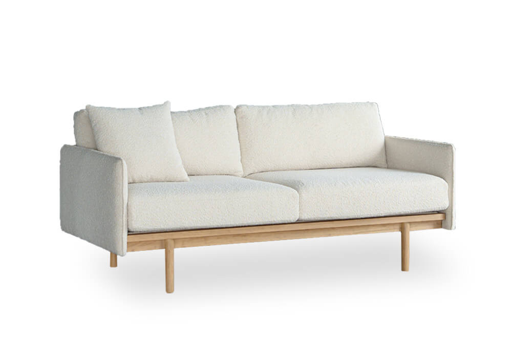 Sofa 2 chỗ Vũng Tàu Gỗ Beech bọc vải